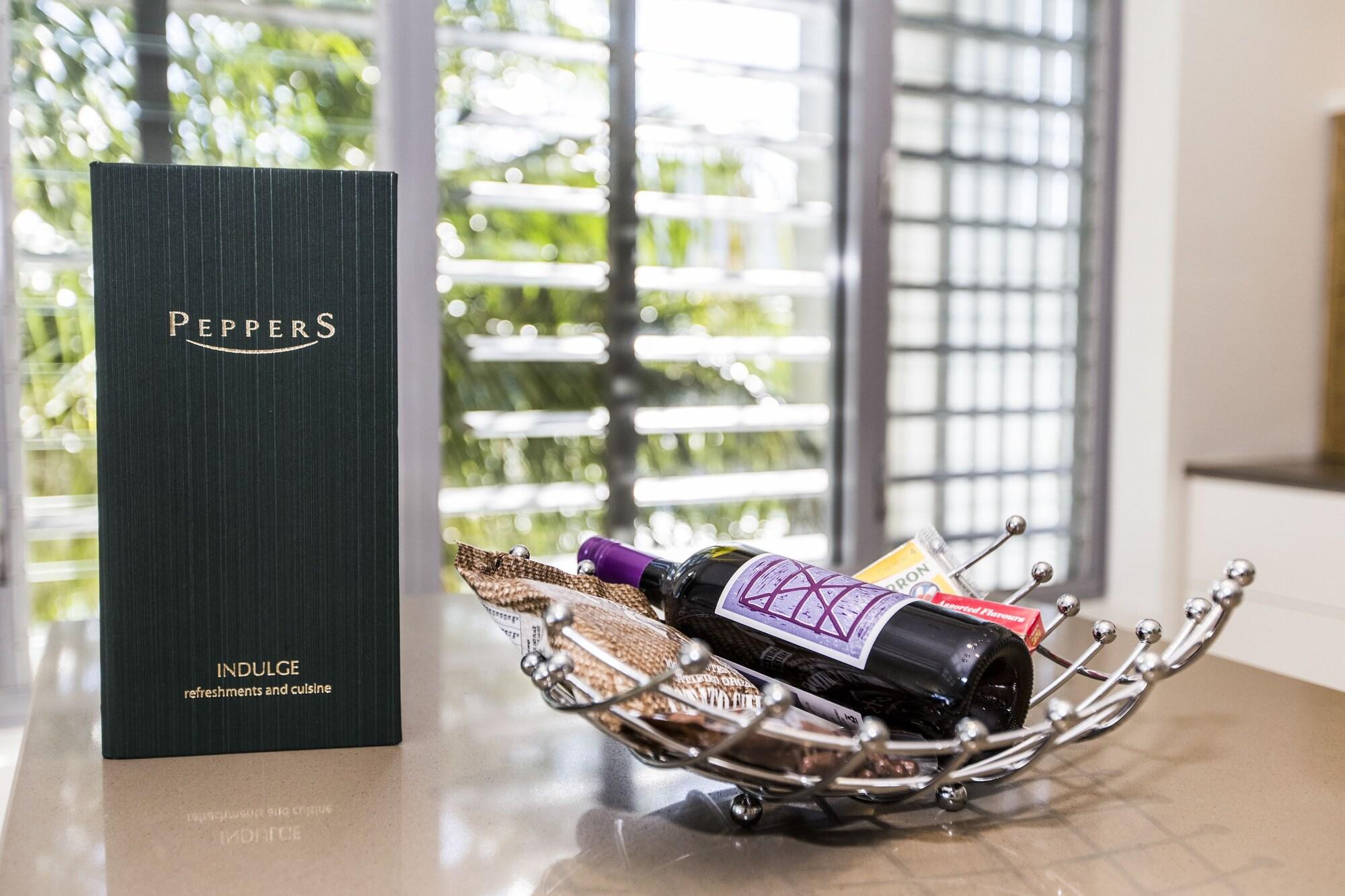 蓝色辣椒酒店 耐莉湾 外观 照片 Pepper's menu
