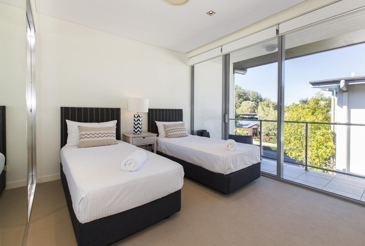 蓝色辣椒酒店 耐莉湾 外观 照片 A bedroom with two single beds